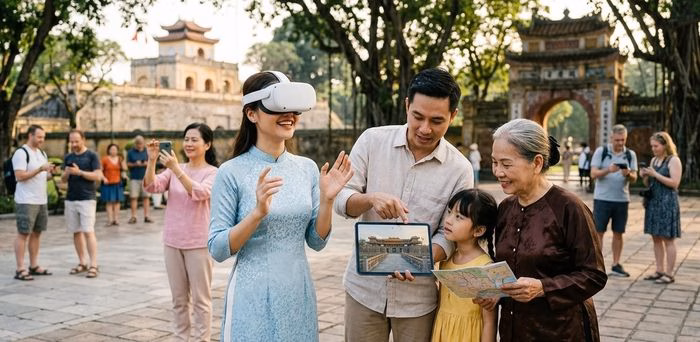 Công nghệ giúp du khách chủ động hơn trong việc thiết kế hành trình, tránh các điểm nóng quá tải.