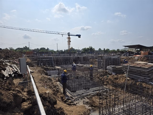 Một dự án nhà ở xã hội đang triển khai tại TPHCM, minh chứng cho nhu cầu nhà ở thực tế hiện nay.