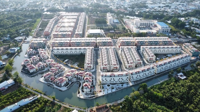 Dự án Khu dân cư Phước Thọ tại Vĩnh Long đã hoàn thiện hạ tầng và cảnh quan