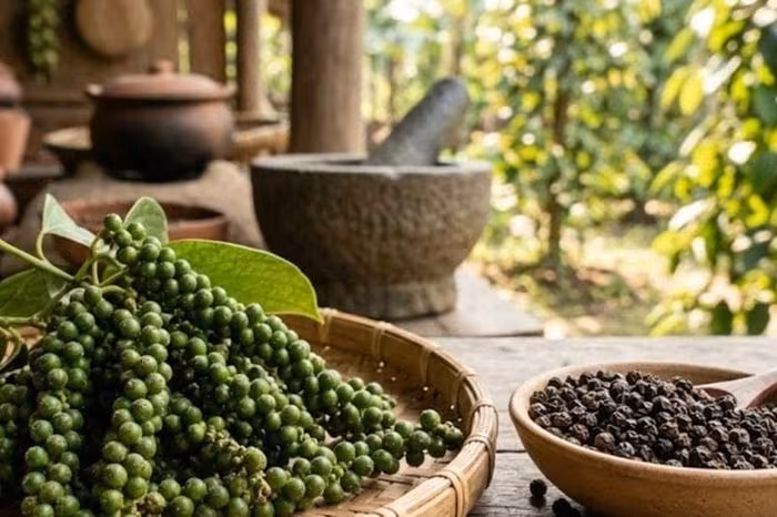Thị trường hồ tiêu: Giá trong nước đi ngang, tín hiệu phục hồi từ thế giới
