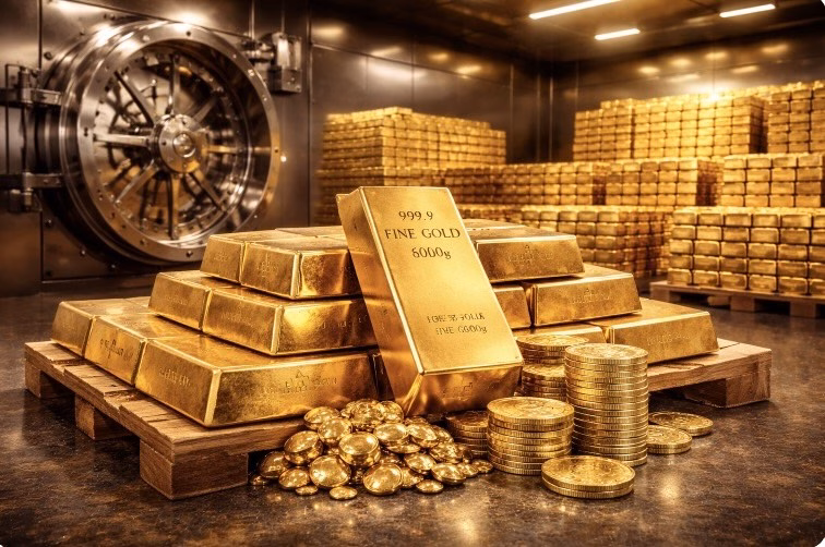 Diễn biến giá vàng giằng co quanh vùng 4.600 USD/ounce khi thị trường tập trung vào khủng hoảng năng lượng và chính sách tiền tệ. Ảnh: Khương Duy